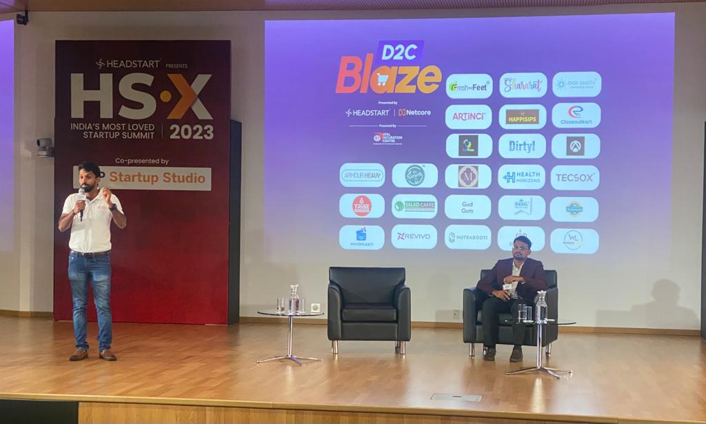Headstarters's tweet photo. Unveiling the groundbreaking D2C Blaze at #HSX2023!
"Create peer to peer learning opportunities, believe in the community and startups will continue to learn from each other."
#StartupSummit #InnovationJourney #HSX #Headstart #TimeToStartupIsNow #InnovationUnleashed #Startups https://t.co/FLFBOjZVq6