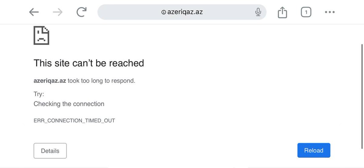 asarga_armenian's tweet photo. The website of the Azeirbajan Oil Company has been disconnected from the network by our team. #ASARGA #ASARGA_INTERNET_SECURITY #Armenia #Artsakh #DDoS #StandWithArmenia https://t.co/Do1RXaINjb