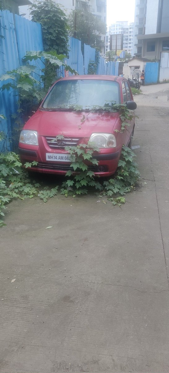 This car is been lying from last 4 months <a href="/PMCPune/">PMC Care</a> <a href="/CPPuneCity/">CP Pune City Police</a> <a href="/PuneCityTraffic/">पुणे शहर वाहतूक पोलीस</a> 
Location - Capricorn road