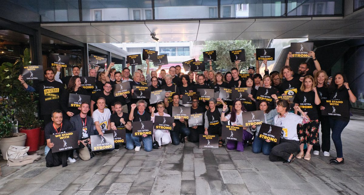 FIA and its affiliates worldwide support @sagaftra for standing up #strong against corporate greed, the attempt to undermine the value of human creativity & legitimate right of every worker to earn decent income bit.ly/3tl3kgn #FIAExec2023 #FIAinIstanbul #SAGAFTRAStrike