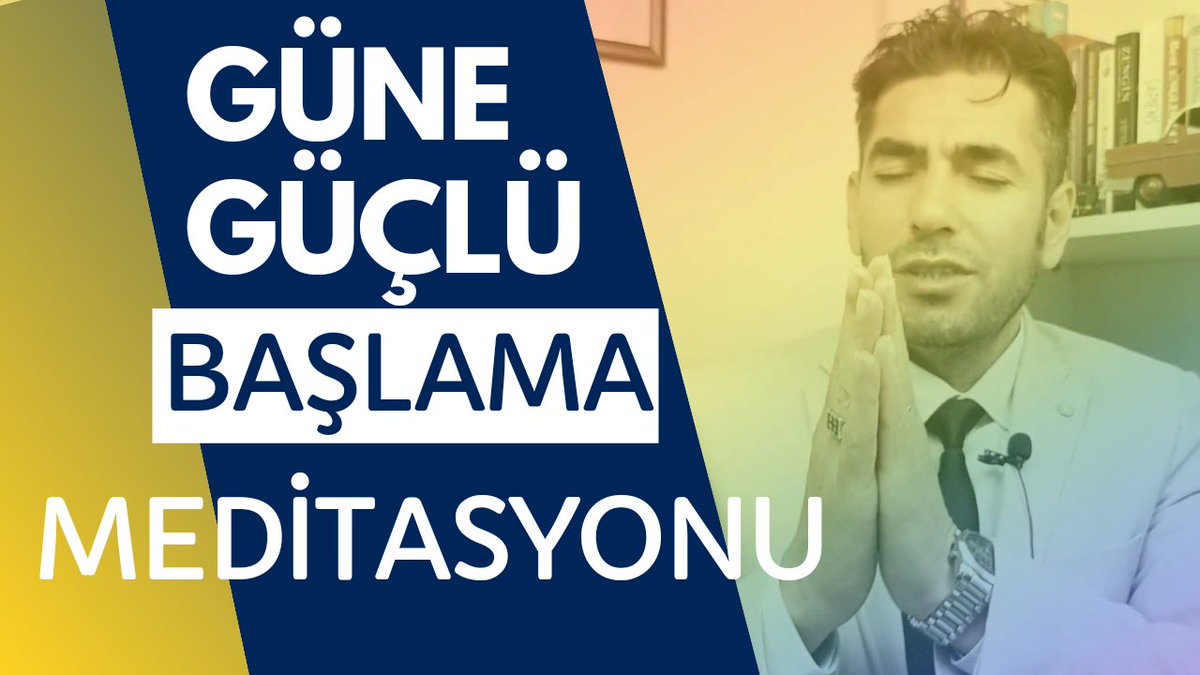 GÜÇLÜ İNSAN MEDİTASYONU 
İzlemek İçin 👉 youtu.be/VTYrJj-FWgc?si…

Abone ol! 
#meditation #güçmeditasyonu #meditasyon istanbul Cumartesi Altın Portakal Film Festivali Tamer Karadağlı Cem Yılmaz Abla Hayat Eve Sığar Mel Gibson Dilan Polat SılaDoğu Kizilcik Şerbeti İphone 15