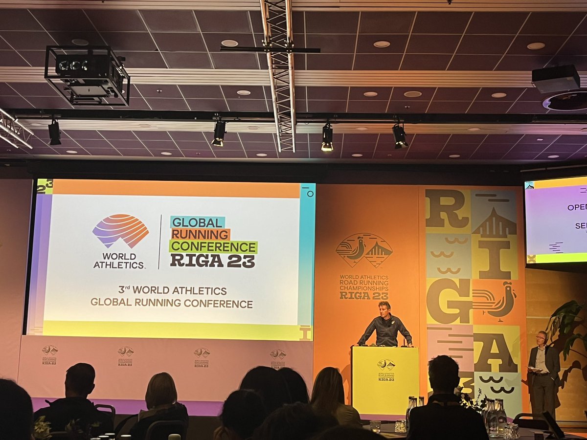 The opening of the <a href="/WorldAthletics/">World Athletics</a> Global Running Conference by <a href="/sebcoe/">Seb Coe</a> highlighting the incredible growth potential of road running and how it can help the global health and wellbeing agenda.