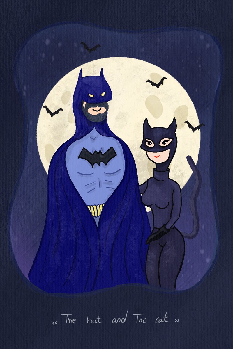Good morning fam ❤️☀️🍂 

Thank you so much dear <a href="/iamwinterland/">Winterland</a> and <a href="/picklerez/">picklerez</a> for collecting 2 editions of “The bat and the cat” ❤️

8/10 left - 2 $xtz
🔗👇🏼