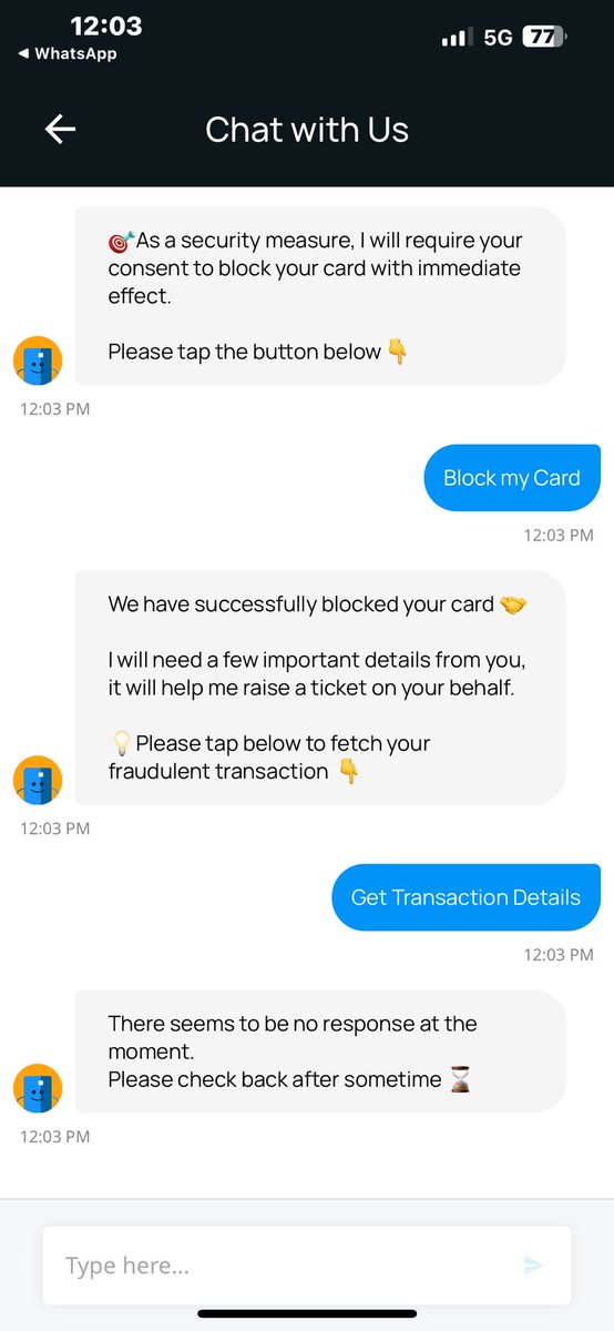 itzhiman's tweet image. Hello @OneCardHelp,
OneCard help inbuilt support has got worse day by day.
I have a fraud transaction, not initiated by me and I’m unable not even able to create a ticket for that.
Please check -