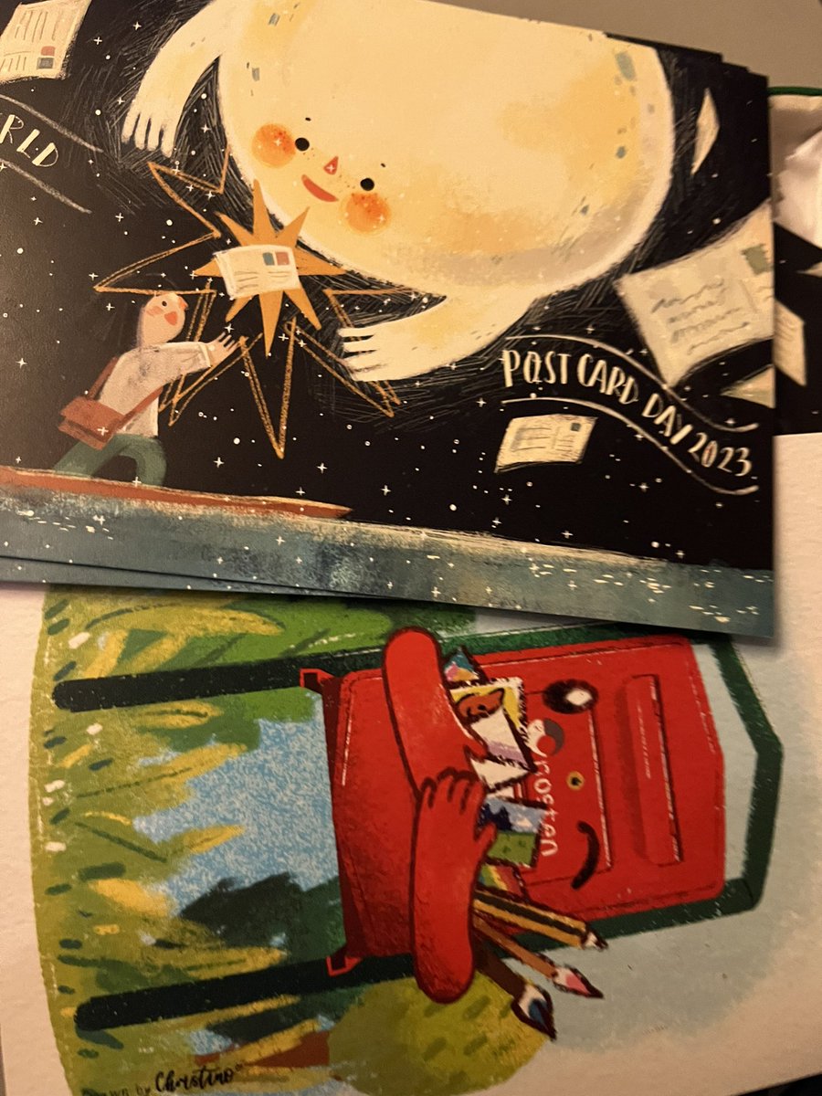 BookPostCrosser's tweet photo. On my way to the WPD meet-up in Voss, travelling by train. Got postcards ready. @postcrossing https://t.co/1gmNSywwRL