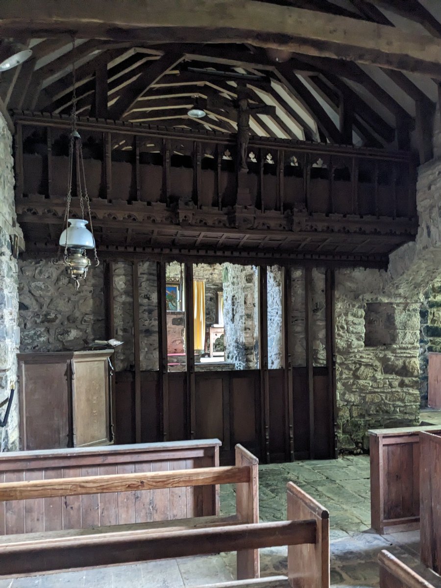 Llandeloy, a church recreated from a ruin by John Coates Carter.
#ScreenSaturday