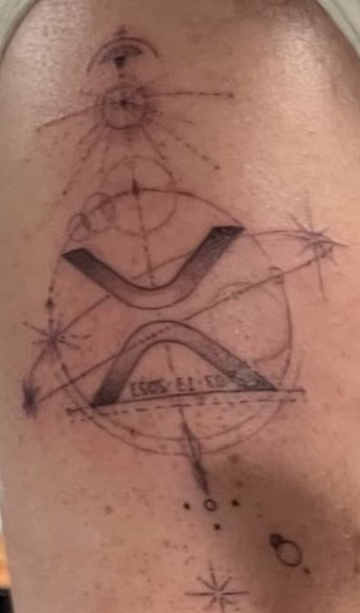 We need the riddler fans to breakdown this Brad Garlinghouse XRP tattoo and  see what information comes from it