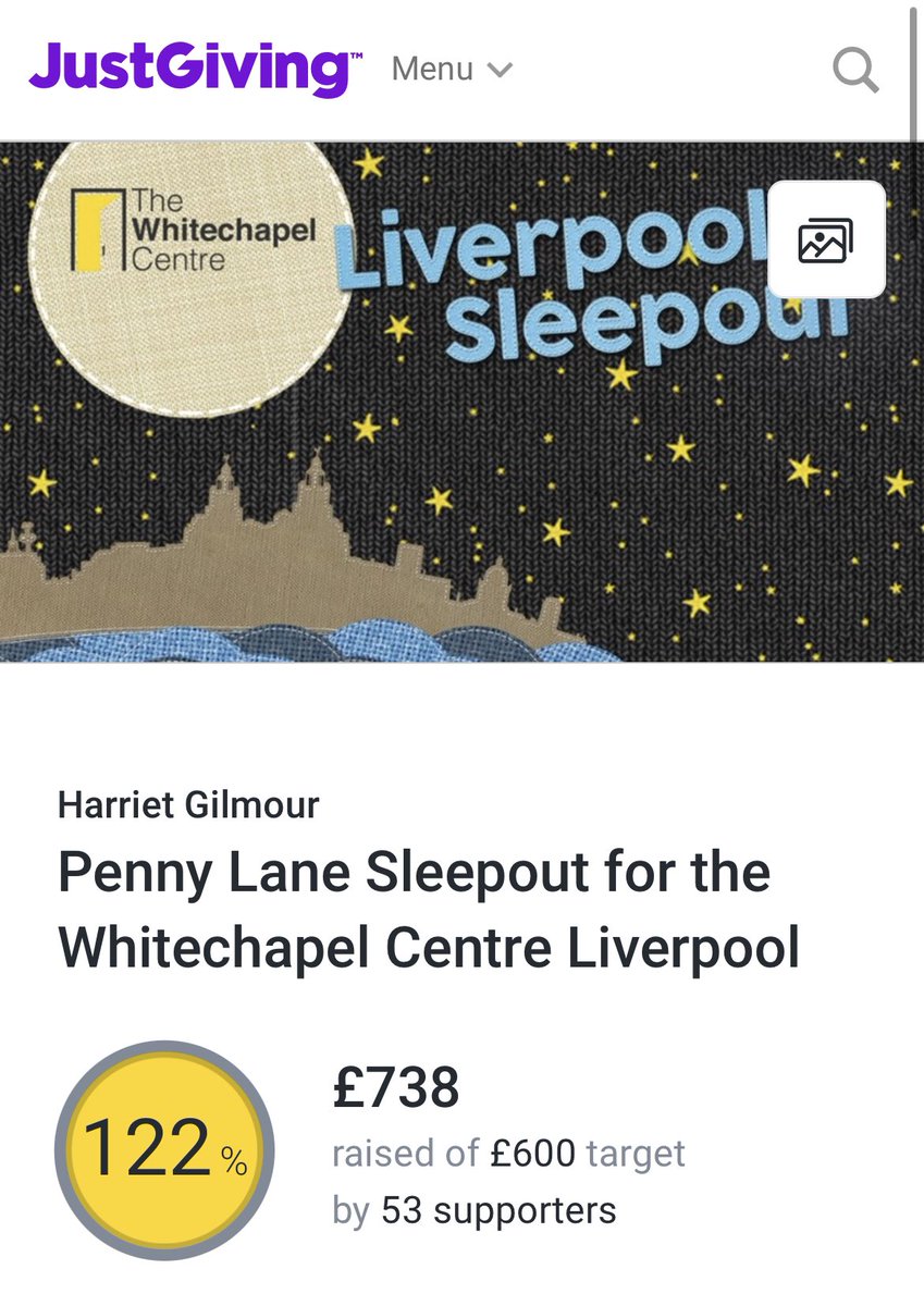 PennyLaneFC's tweet photo. Our wonderful team have beaten their target for last night’s #liverpoolsleepout for @WhitechapelLiv Well done team!
https://t.co/lru2GBkfdt https://t.co/rQuPKFLJqC