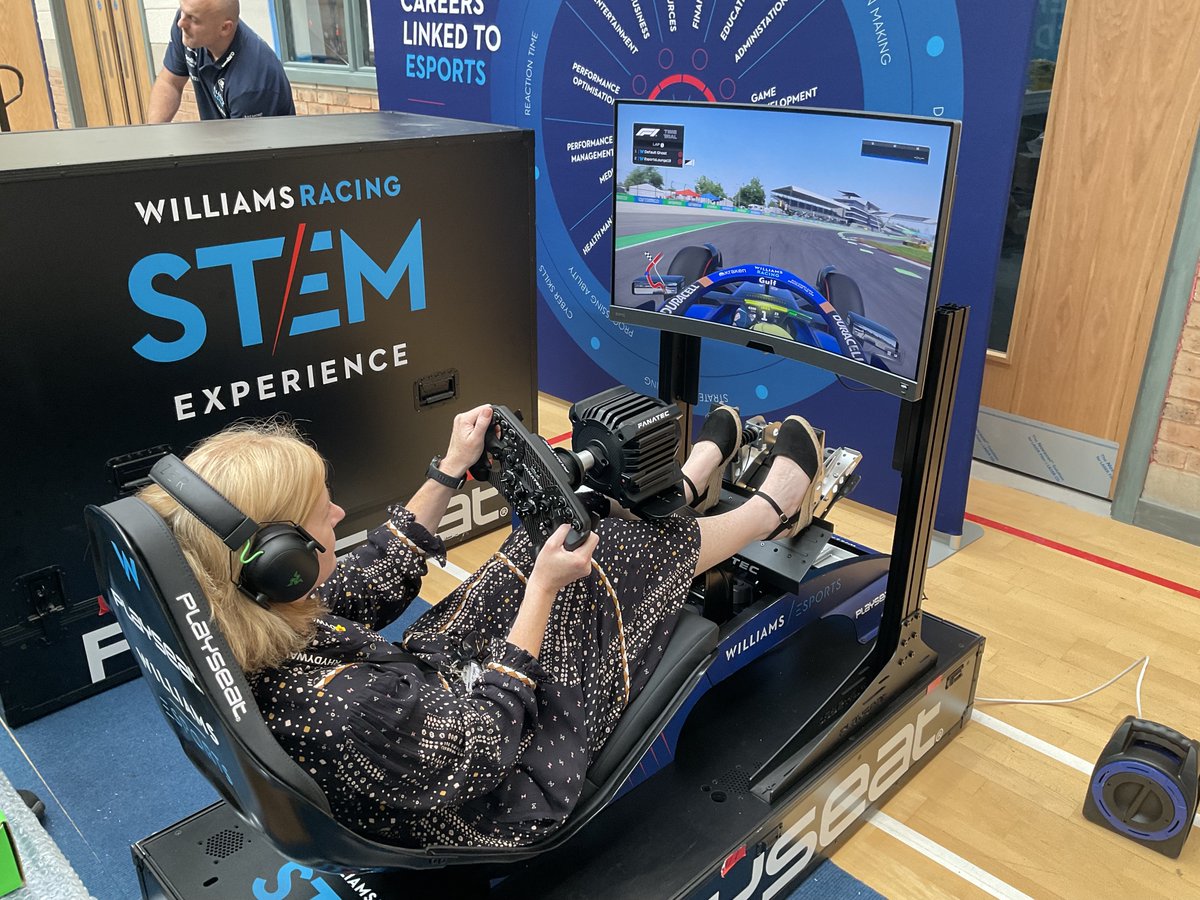 Rhydywaun's tweet photo. A big thank you to the F1 Williams team for providing some amazing experiences for our pupils (and staff!) this week! 🏎️🏁
Many thanks to Mr Davies for organising. 🌟🌟
ANHYGOEL!
@williamsf1 @GwyddRhydywaun @csc_stem https://t.co/ydRc6bc2dM