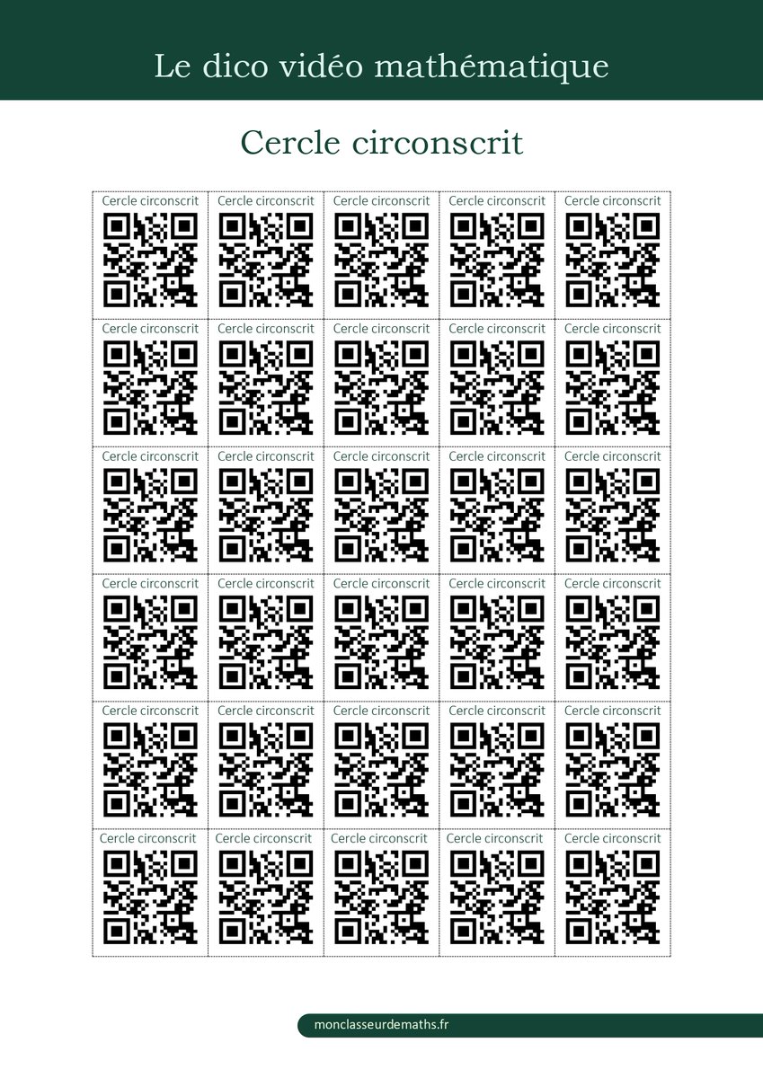 jy_labouche's tweet image. Le dico vidéo mathématique : c'est maintenant 85 entrées (et beaucoup d'autres à venir) + des planches de codes QR pour un accès facile pour les élèves. Sur  bit.ly/468UKzO 
#aideauxdevoirs #dico #dictionnaire #maths #lexique #dicovidéomathematique
