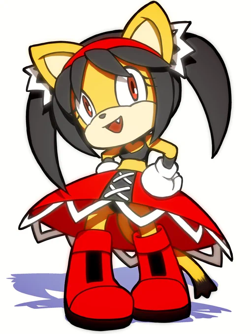 ハニー・ザ・キャット! #ファイティングバイパーズ #ソニックザファイターズ #格ゲーキャラ描こうぜ 