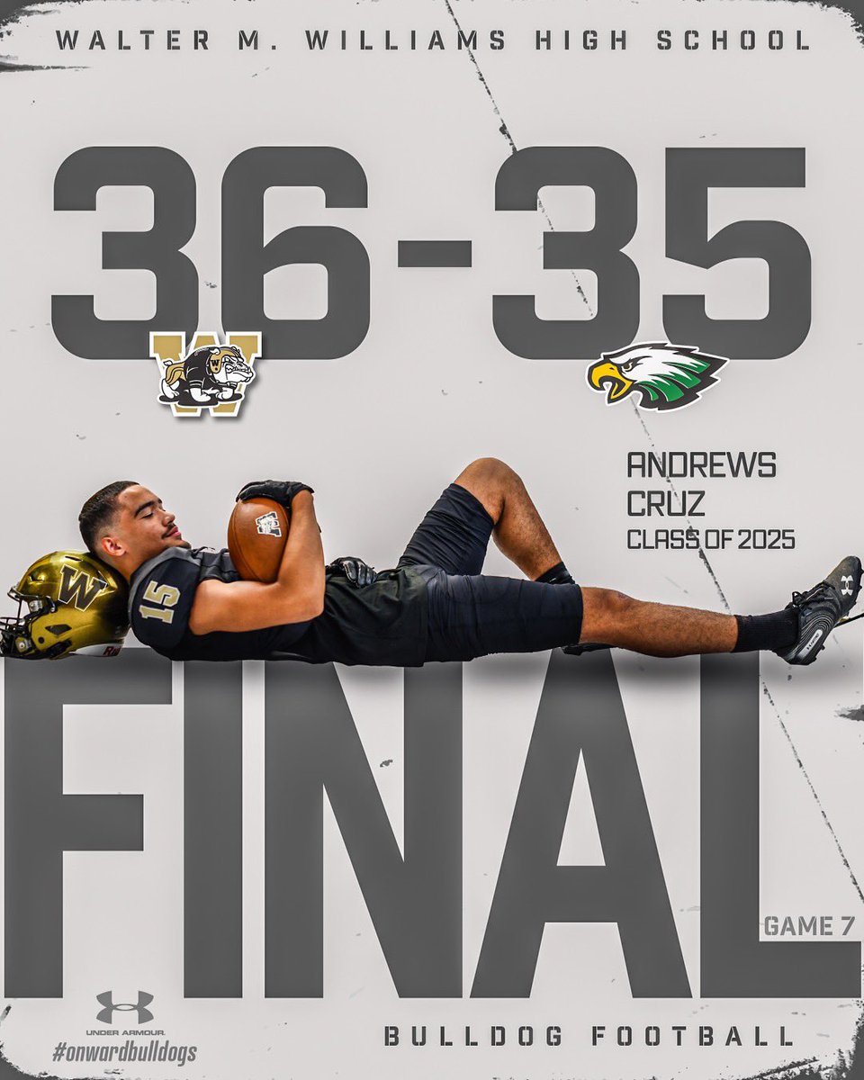 Williams Football (@whsbulldogsfb) on Twitter photo HUGE win for the Dawgs tonight. Toughness, fortitude and tremendous resiliency led to this Victory. Great way to celebrate HC 2023! Onward Bulldogs! <a href="/BoosterWilliams/">WilliamsAthleticBoosterClub</a> <a href="/DawgAthletics/">Williams Athletics</a> <a href="/dawgs_bite/">WWHS Student Section</a> <a href="/WHSDawgstrong/">WHS Strength and Performance</a> <a href="/WMWHS/">Walter M Williams</a> HUGE win for the Dawgs tonight. Toughness, fortitude and tremendous resiliency led to this Victory. Great way to celebrate HC 2023! Onward Bulldogs! <a href="/BoosterWilliams/">WilliamsAthleticBoosterClub</a> <a href="/DawgAthletics/">Williams Athletics</a> <a href="/dawgs_bite/">WWHS Student Section</a> <a href="/WHSDawgstrong/">WHS Strength and Performance</a> <a href="/WMWHS/">Walter M Williams</a>