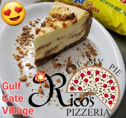 Order 💻 online <a href="/RicosPizza/">Rico's PizzaGulfgate</a> ricospizzagulfgate.com or 📞 call 941 922 9604 and try the best cheesecake in town! 💯 #GGV #GulfGateVillage #GulfGateRocks #GulfGateMarketing <a href="/VivaSarasota/">Viva Sarasota</a> <a href="/SuncoastFoodies/">Suncoast Foodies</a>