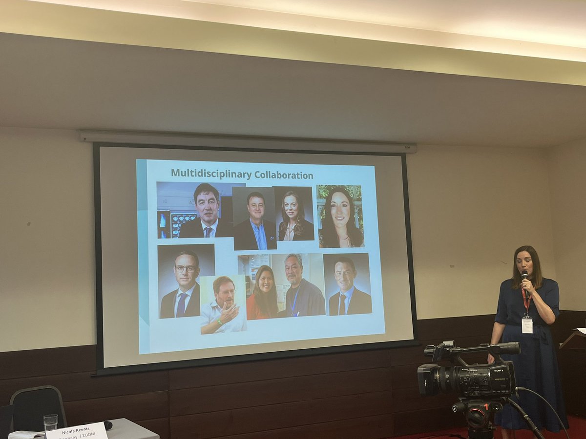 lauramongar's tweet photo. It’s great to see specialised services which provide lifelong care for individuals living with inherited colorectal cancer. Today @MechelleLoughre presented her multidisciplinary service in Ireland. Outstanding presentation at the #EHTG2023 
@EHTG_Tweets @EHTGtweets @LynchSyndromeUK @Lynchsyndromirl