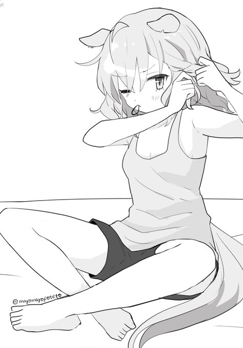 朝弱い(トプロ談)のに毎日髪の毛編み込みしてるポッケもえる 