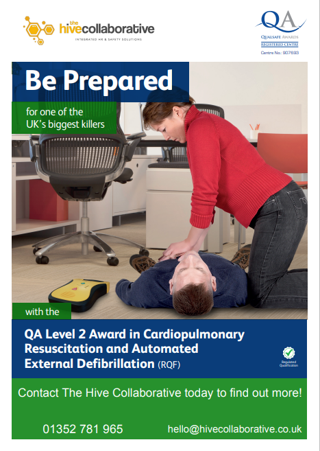 TheHiveCollabo2's tweet photo. AED &amp; CPR training courses in Deeside or your workplace.  #CPR 

Ideal for those in Wrexham, Cheshire, The Wirral and the North Wales coastline.   

https://t.co/kYoaVN4TPN

#cprwrexham #cprdeeside #cprchester #aedcourses #cprtraining https://t.co/BnqzSBlnxU