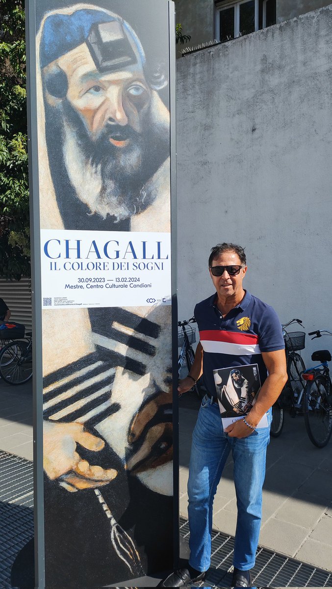 Press review event 'Chagall, il colore dei sogni' (painting exibition), Centro Culturale Candiani, Mestre-Venezia, Italy, 29/09/2023.
#marcchagall #studioesseci #fondazionemuseicivicivenezia