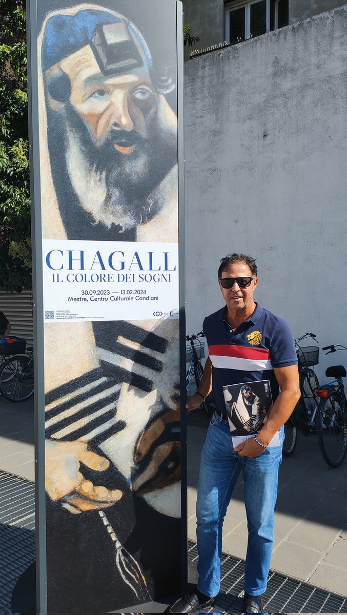 Fabber110's tweet photo. Press review event "Chagall, il colore dei sogni" (painting exibition), Centro Culturale Candiani, Mestre-Venezia, Italy, 29/09/2023.
#marcchagall #studioesseci #fondazionemuseicivicivenezia https://t.co/KIgCsCi4ot