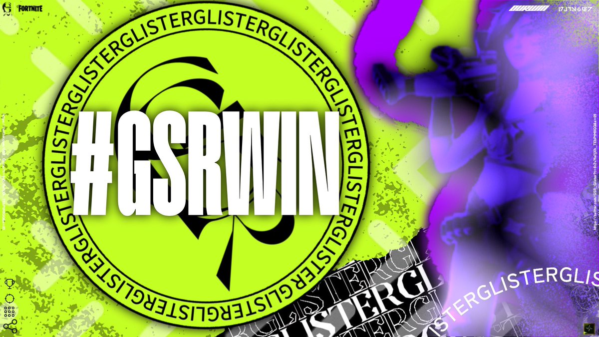本日から開催されるPRIDEにGLISTERも参加させていただけることになりました。
GLISTERからは以下の5名が参加いたします。
応援よろしくお願いいたします！

Mimoza / <a href="/mimoza_FN/">ミモ</a> 
Pizaman / @P1zaman__GSR 
Mona / @monaart_1228 
Cobby / <a href="/Cobby_FN/">Cobby</a> 
Steitz / @wedsyvis 

#GSRwin 
#PRIDE