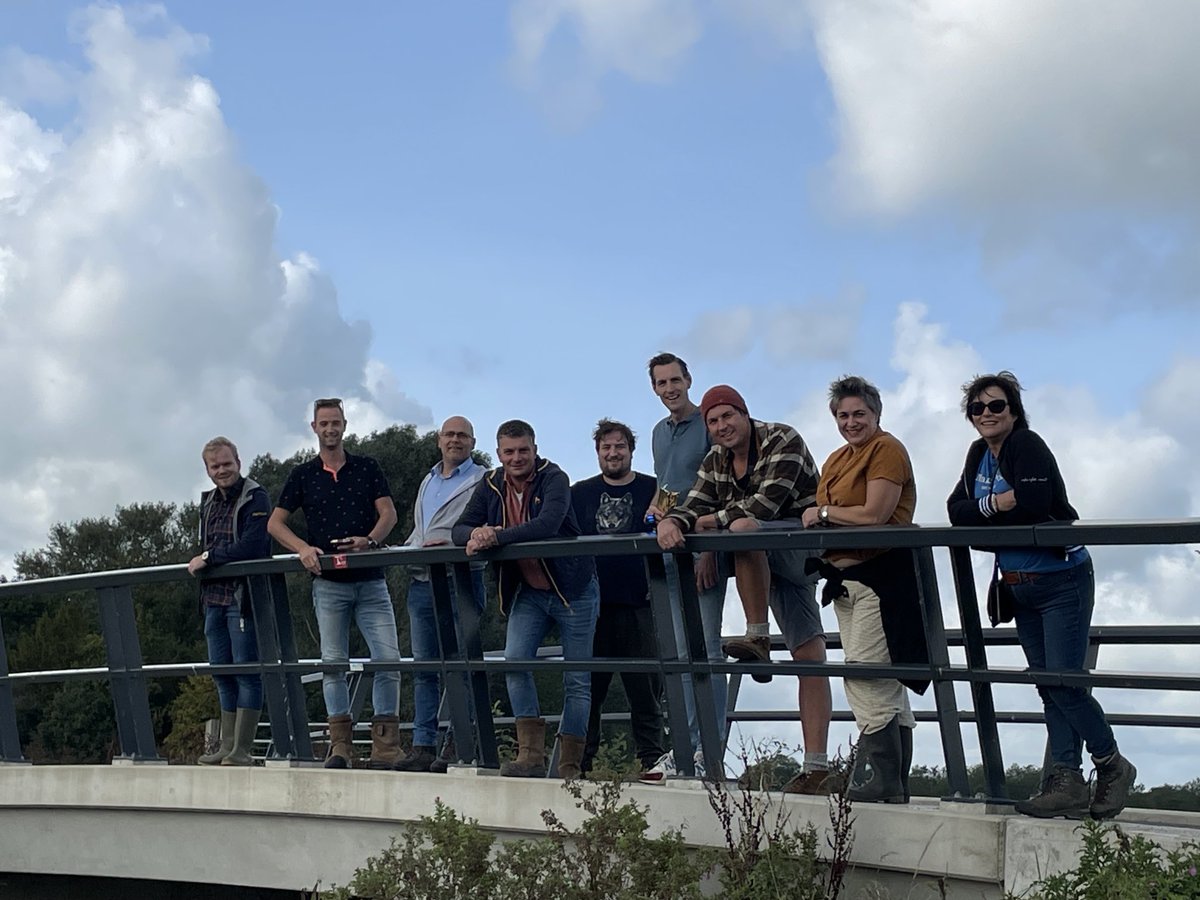 Op tweede dag fractieweekend ⁦<a href="/ChristenUnieWK/">CUwesterkwartier</a>⁩ mooie wandeling gemaakt bij waterberging bij Boerakker o.l.v. ecoloog Jelle Loonstra.
