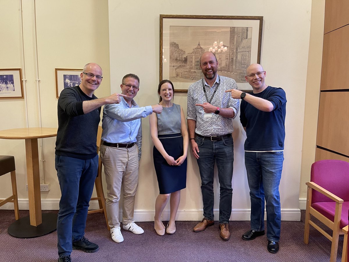 Congratulations to Dr Hannah Crane for passing her PhD VIVA yesterday. Thanks to examiners: Grant Stewart (Birmingham) and Dan Lambert (Sheffield).