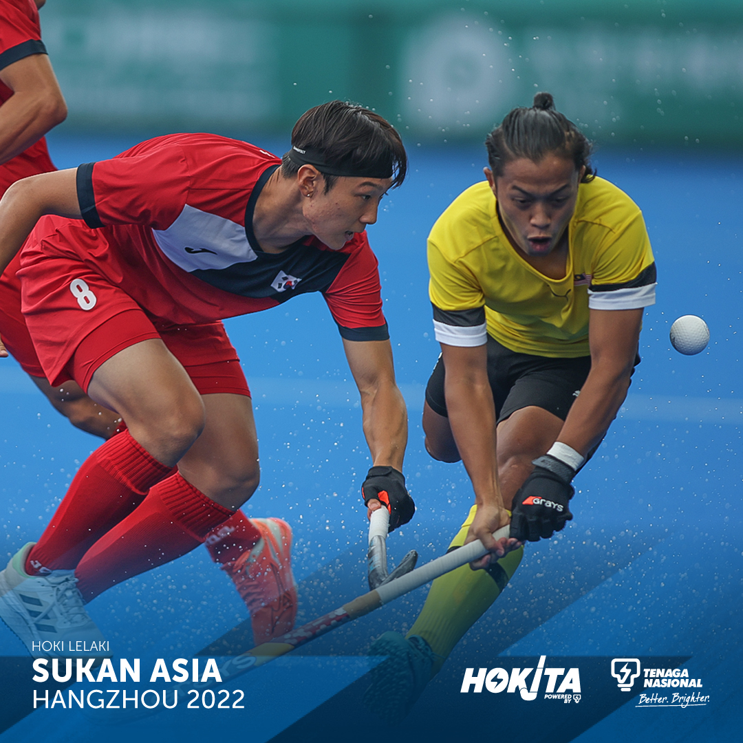 HokitaMY's tweet photo. #AsianGames2022 | #FieldHockey (M) 

#SpeedyTigers tewas kali pertama dalam satu perlawanan yang sangat agresif &amp; berintensiti tinggi. Kita buat balik next game dalam misi berada di tempat pertama Pool B! #MASvKOR #SayaSokongHokiMY #BersatuUntukHoki https://t.co/k1dpBrlKlR