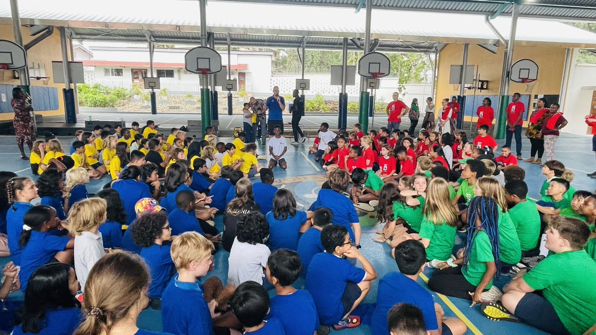 Building our IST community with our inter house sorting today <a href="/istafrica/">IST</a>  #ibpyp #engagingcommunity