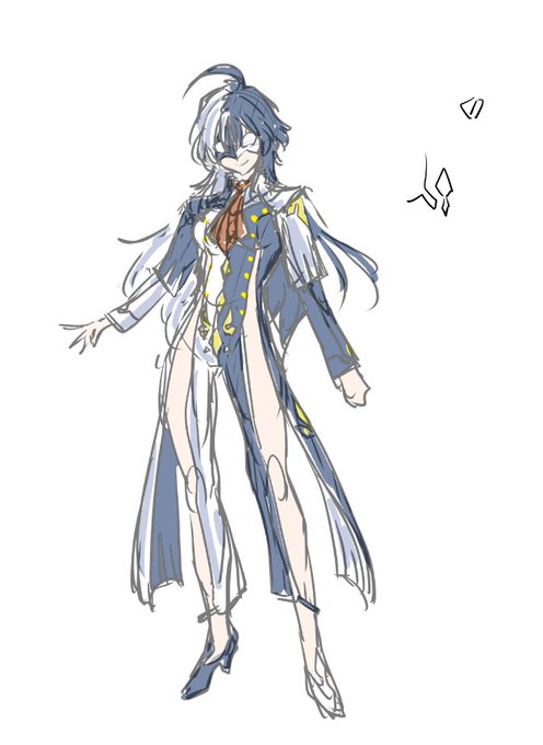 ウィンヴルガが中断しなかったら 真白の母が
仲間になったかもしれない没案 