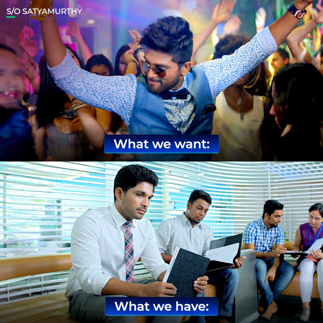 JioHotstarTel_'s tweet photo. E struggles konchem too much aithunai! 😅
#S/o.Satyamurthy #Julayi #AlluArjun https://t.co/4RbTz1n1ca