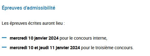 LemoyneLaetitia's tweet image. Les dates du concours de personnel de direction sont désormais connues #perdir2024