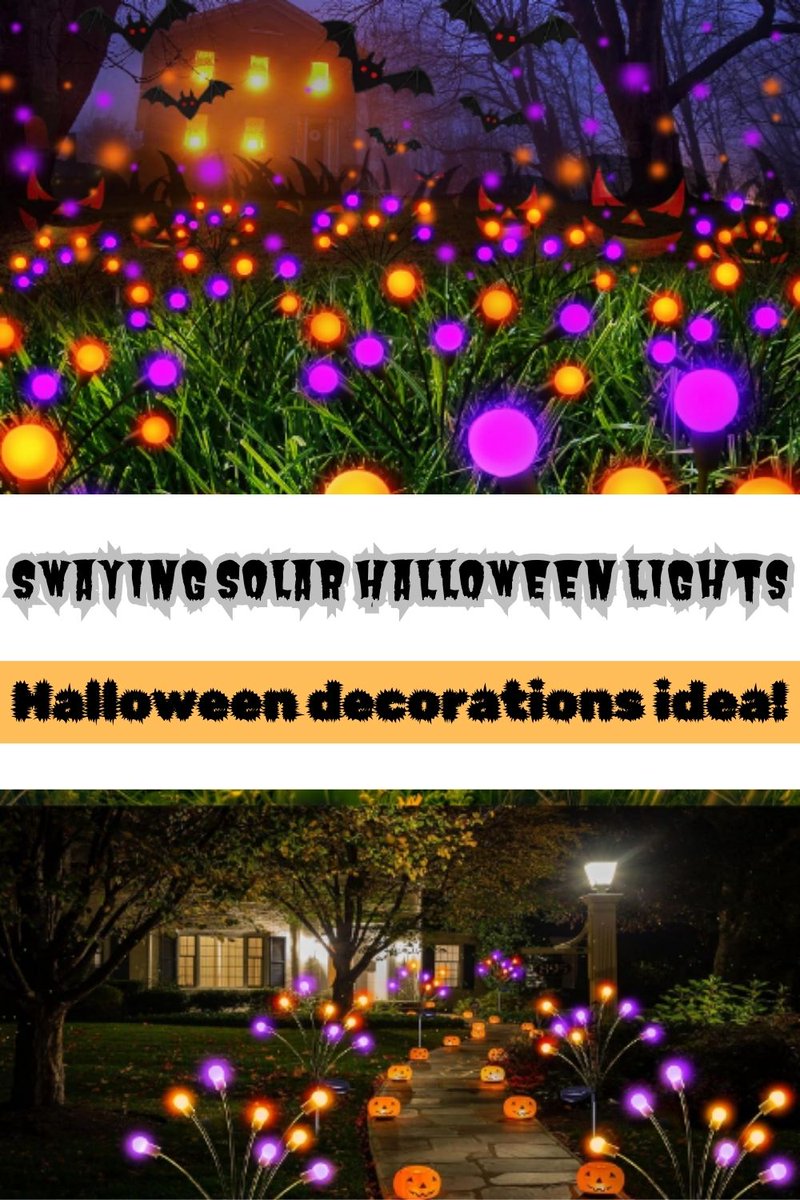 Farah_Janya's tweet image. Light up the fright! Unleash the terror with Swaying Solar Halloween Lights–where shadows dance and nightmares come alive. Make your Halloween unforgettable! #SwayingShadows #SpookyLights #HalloweenTerror #NightmareNights *Contains affiliate link amzn.to/3LEomNq