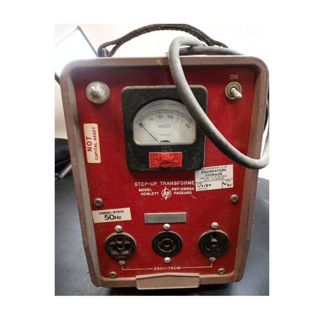 WasteNotRecycli's tweet image. HP Step-Up Transformer Model K67-0980A Vintage Equipment Powers ON
ebay.com/itm/1757943163…

#HP
#HewlettPackard
#StepUpTransformer
#VintageEquipment
#PowerSupply
#ElectricalEngineering
#Electronics
#RetroTech
#VintageElectronics
#ElectricalComponents