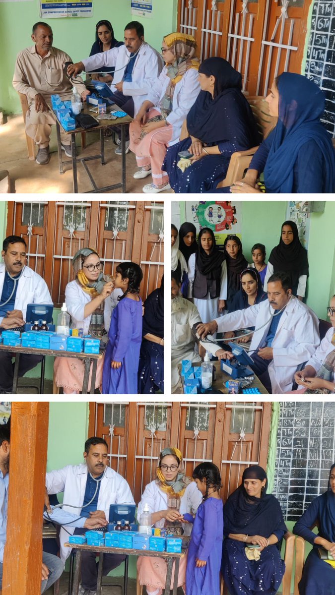 ChandakPhc's tweet photo. Weekly health mela under #AyushmanBhava held at PHC HWC Chandak.
Activities done
#mentalhealth
#ENT
#optho related problems
#freedrug distribution were conducted.
@PoonchDm @dr_raahul @dhs_jammu https://t.co/YDpvK1xsaM