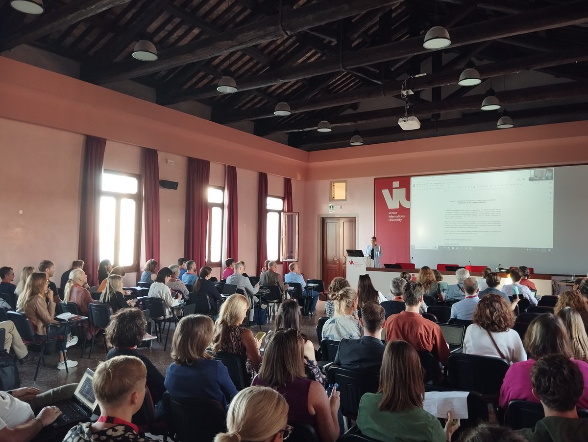 Project QUEST (@quest_eu) on Twitter photo And it is, sadly, the last day of the PCST Symposium. But there is still time to share the results of the working groups of day 2 before looking at the future. <a href="/univiu/">Venice International University</a> <a href="/PCSTNetwork/">PCSTNetwork</a> #ScicommVenice #PCSTVenice #scicomm And it is, sadly, the last day of the PCST Symposium. But there is still time to share the results of the working groups of day 2 before looking at the future. <a href="/univiu/">Venice International University</a> <a href="/PCSTNetwork/">PCSTNetwork</a> #ScicommVenice #PCSTVenice #scicomm