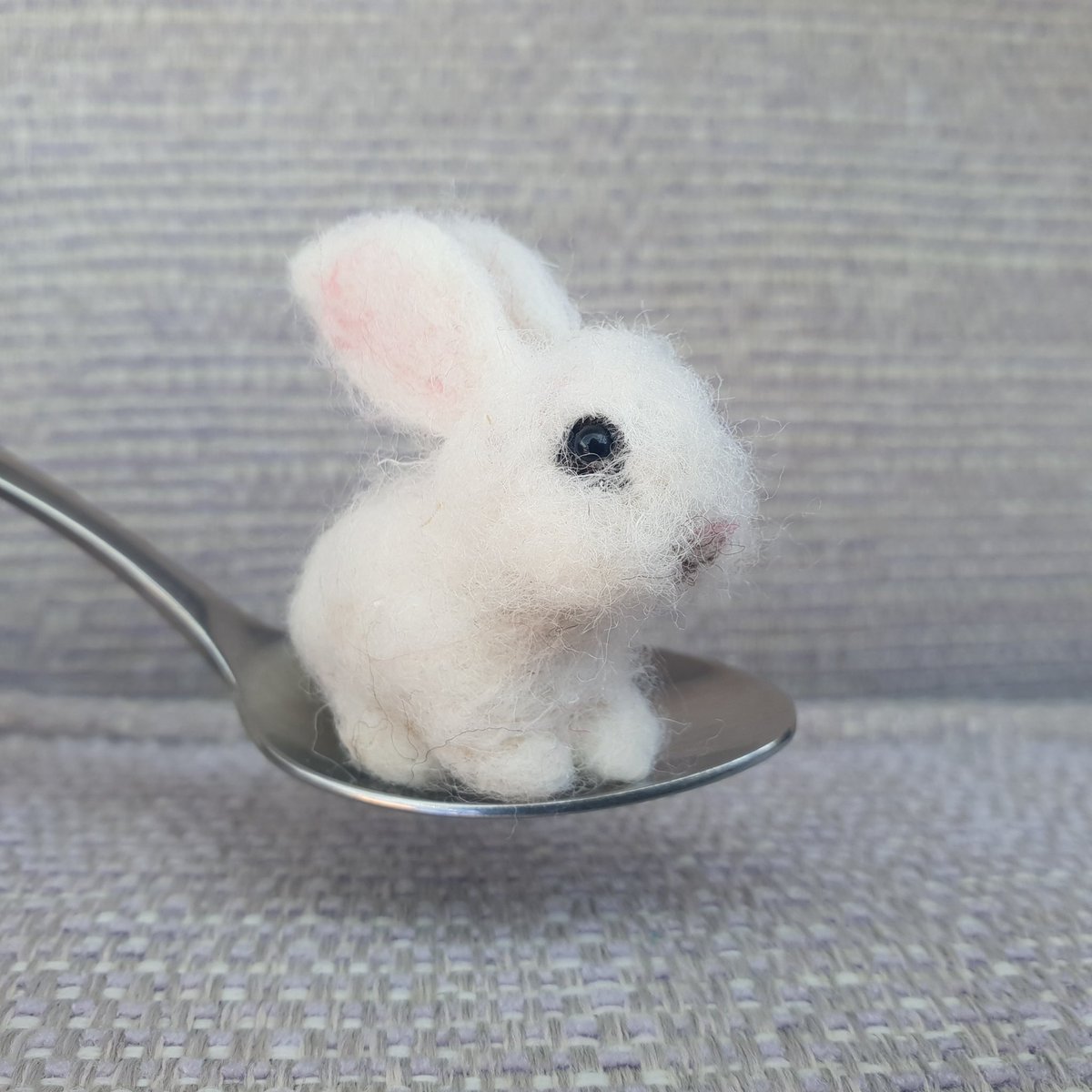 RockingFelter's tweet photo. Happy #InternationalRabbitDay! 
Sharing these miniature Rabbits to help celebrate these gorgeous animals. The little white Rabbit is currently up for adoption. The other cuties were made earlier and are now adopted.
Thank you ❤️
https://t.co/R5jAo4QyTd
#etsy #ukgifthour #rabbit https://t.co/etyxDSY6lS