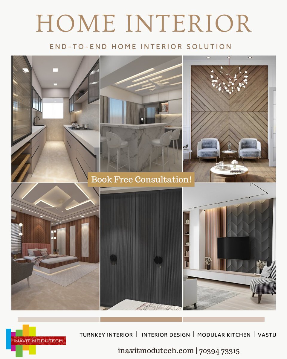 InavitModutech's tweet image. Home Interior design
Inavit Modutech Pvt Ltd, Mumbai
By Akhilesh Agrwal and Yogesh Agrwal

Book a free consultation today
7039473315
inavitmodutech.com/residential-in…

#InavitModutech #homeinterior #interiordesign #mumbaiinteriors #Mumbai #mumbaicity #mumbainews #thane #Maharashtra