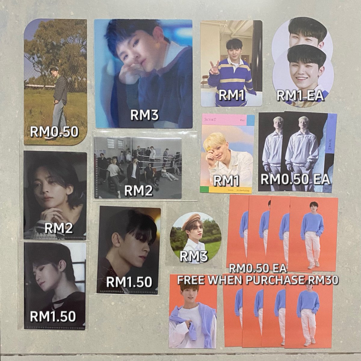 [ WTS | HELP RT ] 🇲🇾 SVT Album Inclusions & Official Merch 💰 Price stated exc postage 🚚 WM RM8 / EM RM9.50 👼🏻 Can meet-up during #dreamofYOON 🙅🏻‍♀️ No reservations. FCFS. DM to purchase 💌 #pasarseventeen #pasarsvt