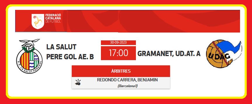 BalaGrama's tweet photo. La @UDAGramenet juega hoy contra @AEPereGolAmate1 en el Mpal Pere Gol de Badalona a las 17:00h
https://t.co/47gTaGMoFJ #futbolcat #4cat17 #LaGrama #LaAuténtica #santacolomadegramenet https://t.co/sw8wDfcFts