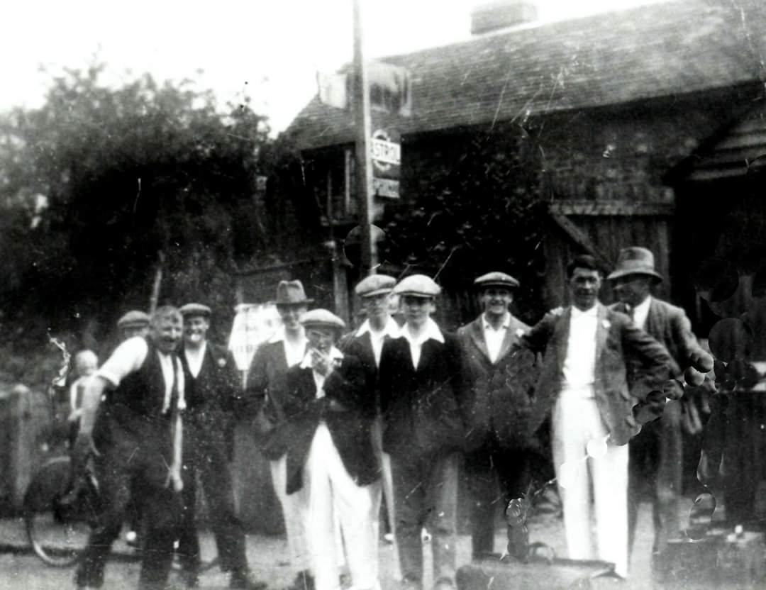 It's #NSHD2023!!! Share your own #SportingStories. 

Picture with my great grandad (far left) and the #Wolvey village cricket club. c. 1925. 

<a href="/sportinghistory/">Sporting Heritage</a> 
<a href="/WolveyCC/">Wolvey Cricket Club</a>