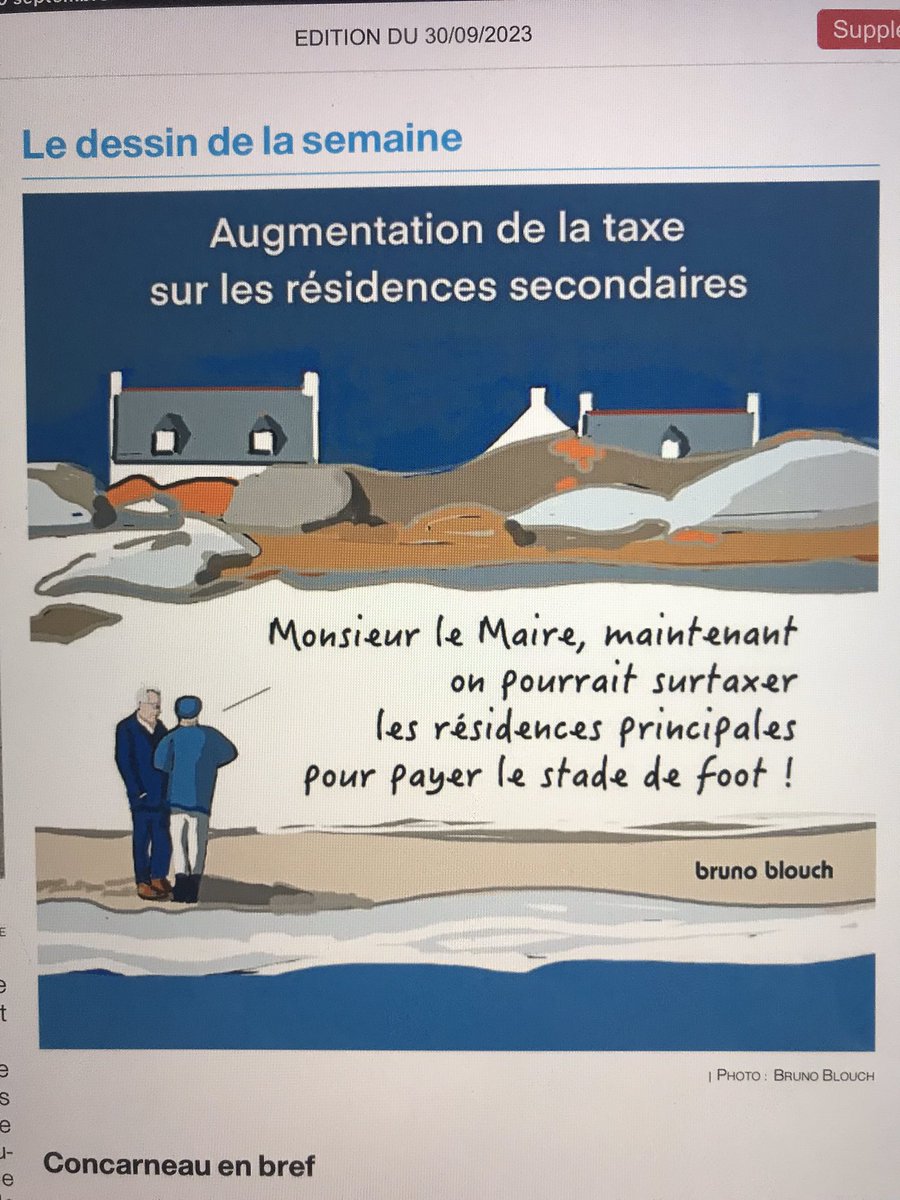 AntonyLeBras's tweet photo. La taxe foncière payée par les propriétaires concarnois financera les nouveaux travaux dans ce stade au bénéfice du #footpro coût : 11 Millions € au lieu de 5 promis en juin #concarneau #impôts https://t.co/Johpywpq8D