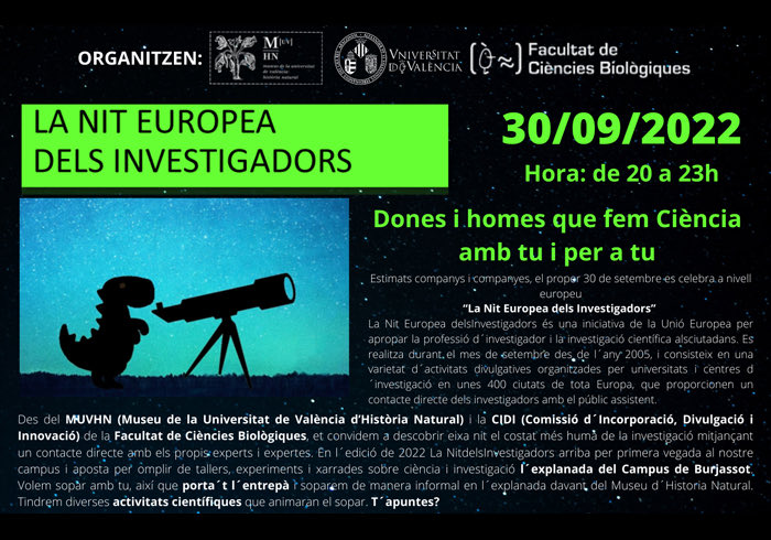 #NitEUdelsInvestigadors <a href="/BiologiquesUV/">Facultat Biològiques-UV.ES</a> Les nostres investigadores al peu d la ‘bancada’ MJ <a href="/rauxags/">Laura 🦎</a> Matina👏🏻👏🏻👏🏻