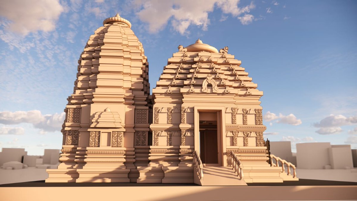 JindalFndn's tweet photo. Embracing the spirituality and the community aspiration, the foundation stone for a magnificent Shiv Temple, #Devalaya was laid by the Hon'ble Chairman of @JSPLCorporate Shri Naveen Jindal and Hon'ble Chairperson of @JSPLFoundation Smt. Shallu Jindal at Devbhoomi, Jindal Nagar, Barbil. Presence of Padmasri Tulsi Munda Ji, Community leaders, People 's representatives, Women SHGs in the Bhoomi Pujan reinforced a participatory ambiance for peaceful coexistence and nobility. 🕉️🙏
#Devbhoomi #OmNamahShivaya
@MPNaveenJindal @shallujindal20