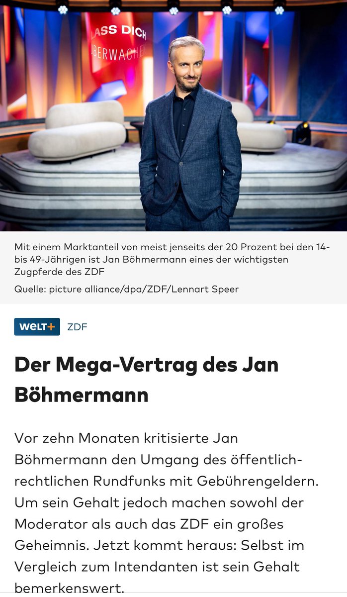 Gebührenfinanziertes Mobbing, getarnt als Satire. @janboehm muss aus dem Lachen über seine eigenen Witze nicht mehr raus kommen. #OERR