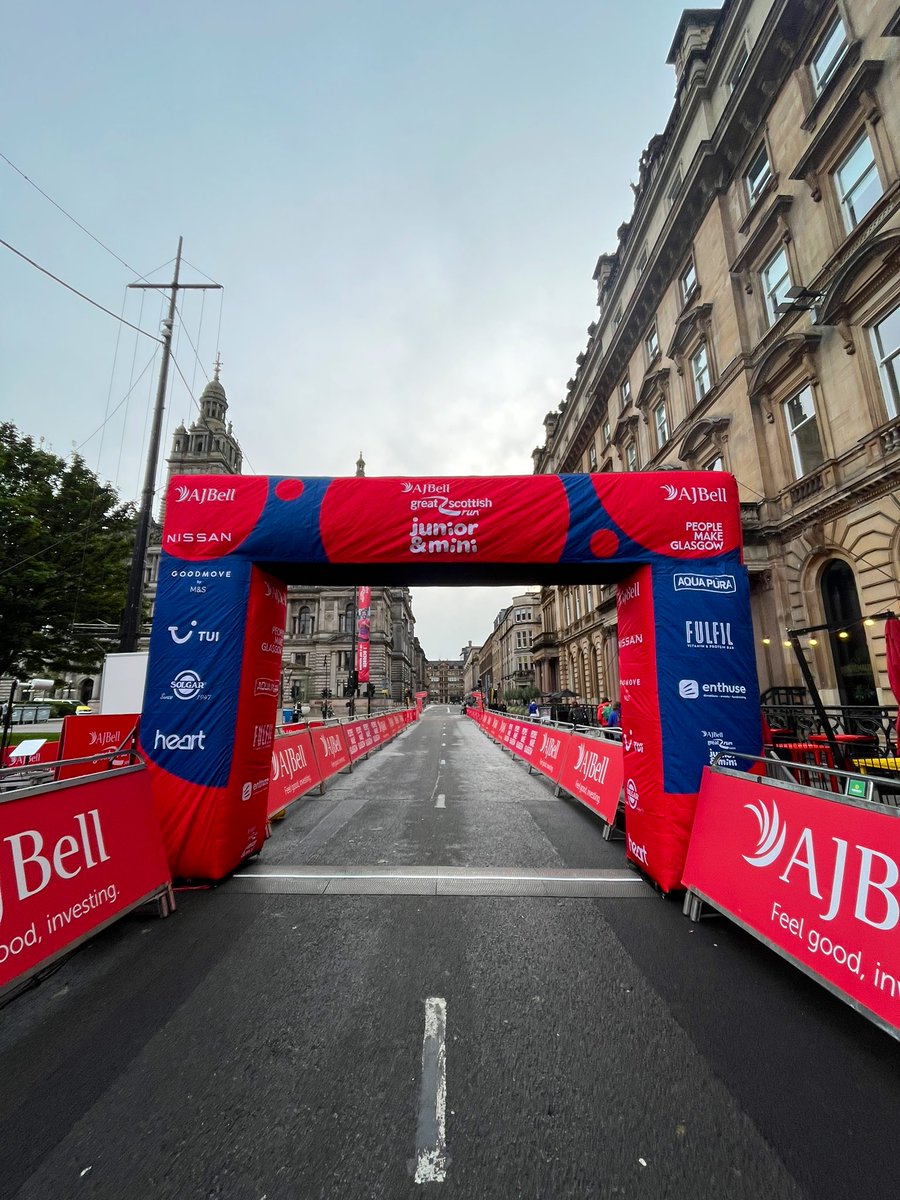 GreatScotRun's tweet photo. Your AJ Bell Junior &amp; Mini Great Scottish Run start line awaits, who's excited!? 😆

#JuniorMiniGScotRun https://t.co/lTuwg47c4T