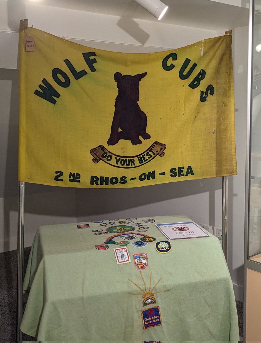 A great day to visit <a href="/LlandudnoMuseum/">Llandudno Museum</a> since it's free with #OpenDoors today. See the <a href="/scouts/">Scouts</a> exhibition <a href="/ScoutsCymru/">ScoutsCymru</a> <a href="/Girlguiding/">Girlguiding</a> - great way to celebrate <a href="/BearGrylls/">Bear Grylls OBE</a> new Scout book!