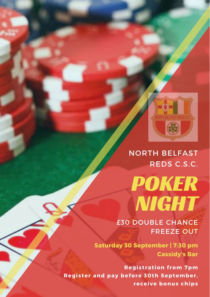 RedDiesel79's tweet image. Our Poker series comtinues tonight. Bit of craic and a few quid to be won. All welcome!
