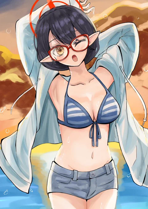 夏の終わり#ブルアカ 