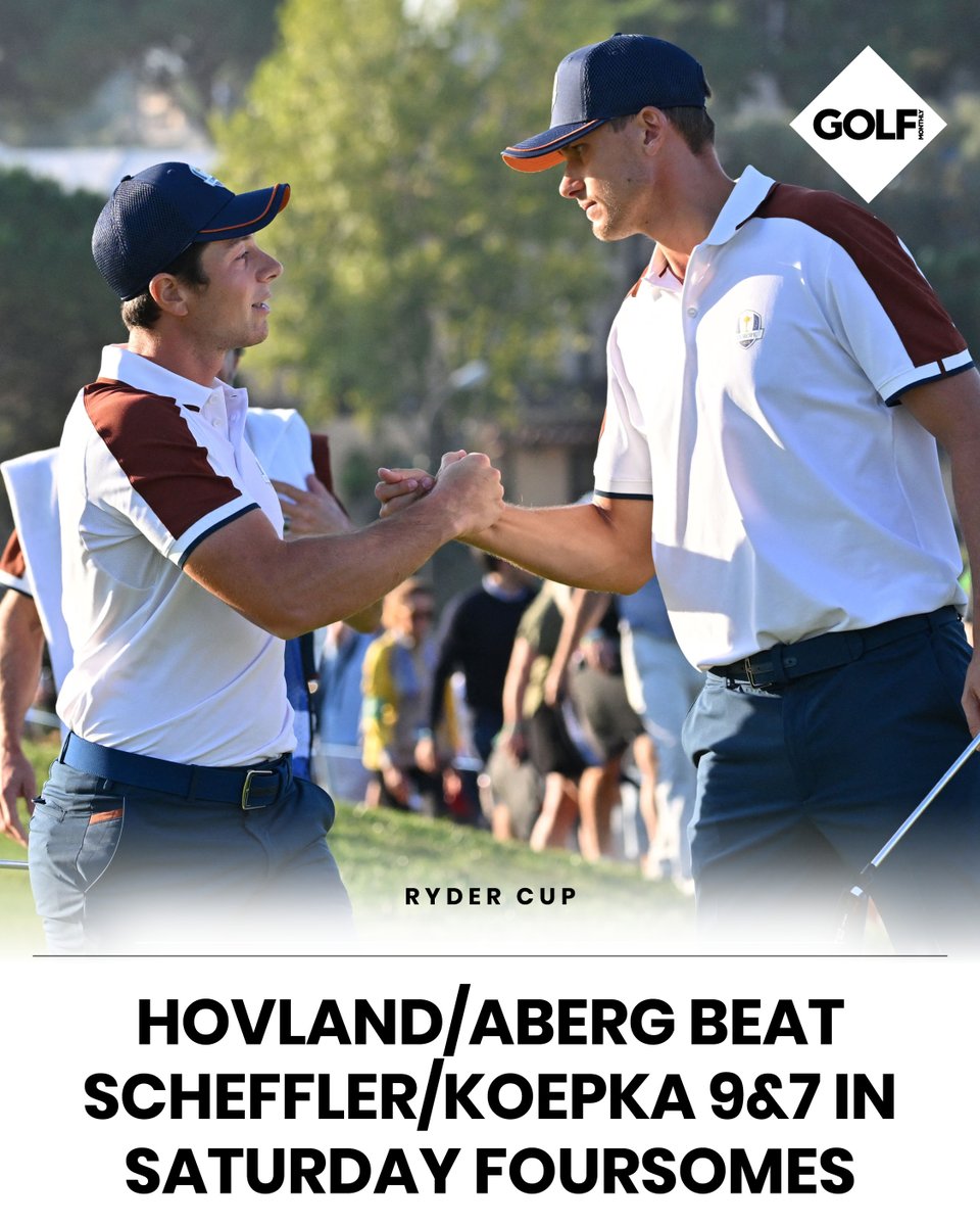The LARGEST winning margin in Ryder Cup history, wow 😮