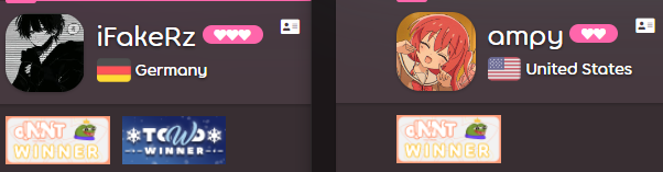 iFakeRz148's tweet photo. second badge with @ampy_osu and thanh, really happy we pulled through losers and won. 

also thanks to @itsmehoaq and co. for the tourney,

ggs to @walleee5 and his team, and also everyone in the tourney. 

ampy and me are now confirmed one of the best viet players :tf: https://t.co/hJWExXljq1