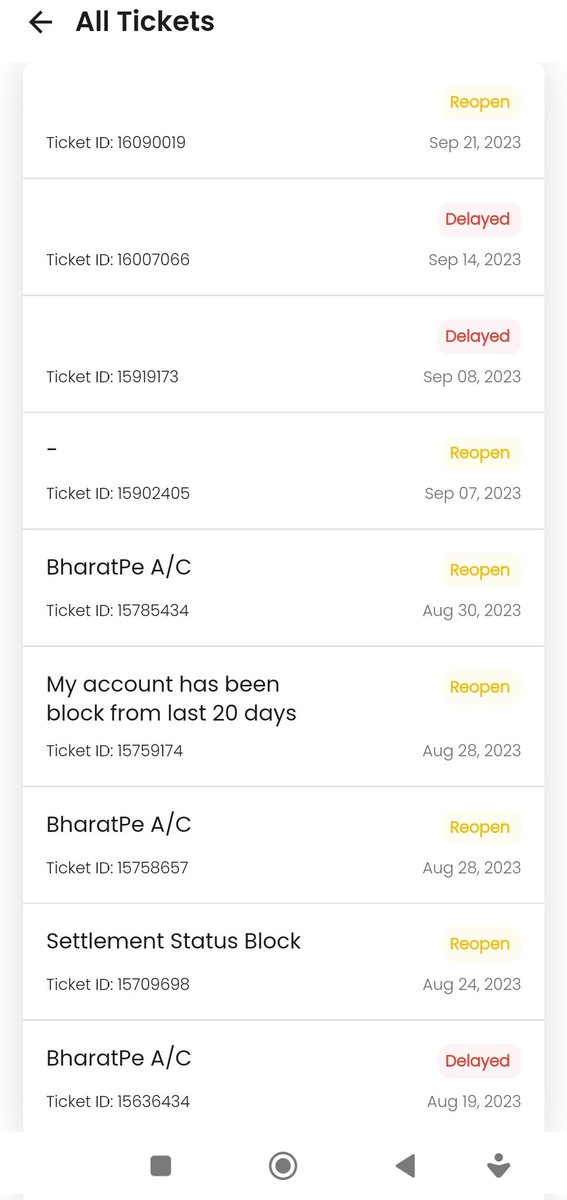 MohitShroff13's tweet photo. @bharatpeindia 

We are facing issue of payment from last one &amp; half month.. After giving all the documents properly My account has been blocked from last one &amp; half month..till now the issue has not been solved.. This is very poor service from your end... 
Resolve the issue ASAP https://t.co/o0afIG6M6T